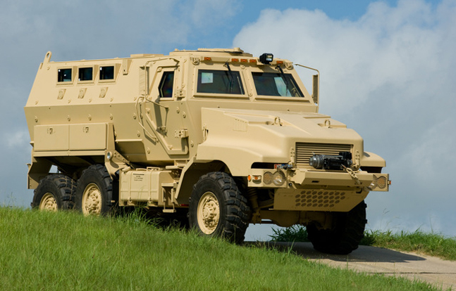 Three counties and a police department in Wyoming added a massive MRAP armored vehicle to their arsenal.