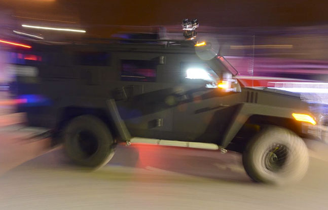 Lenco Industries BearCat Watertown Blurred