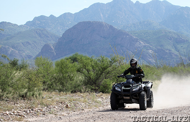 ATVs mountains lead