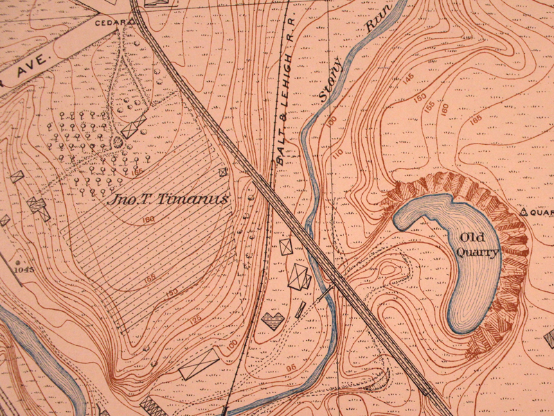 31 Vehicle Bug-Out Bag Topographic Map