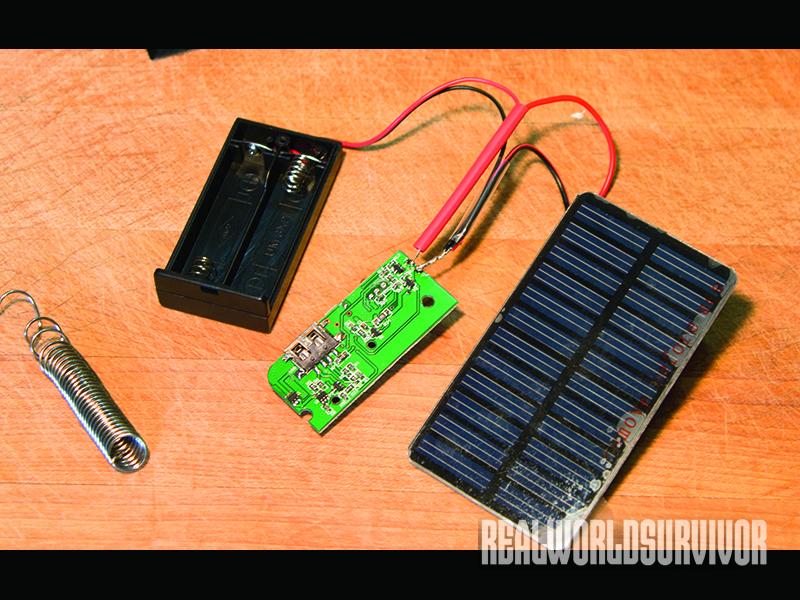 Solar Power USB Charger