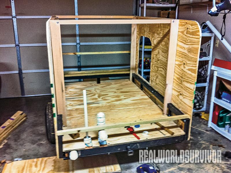The camper frame