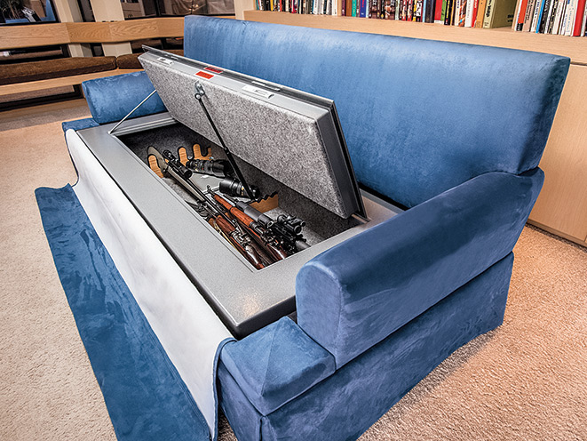 gun, gun safe, gun safes, safe, safes, gun vault, gun holster, Gun Storage, Heracles Research CouchBunker