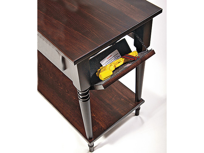 gun, gun safe, gun safes, safe, safes, gun vault, gun holster, Gun Storage, Secret Compartment Furniture Bedside Table