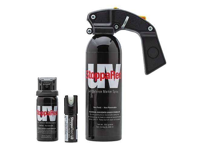 pepper spray sizes