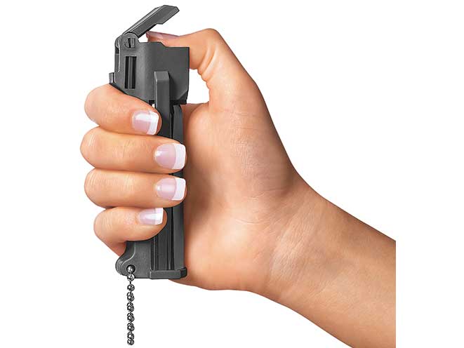 pepper spray safety switch