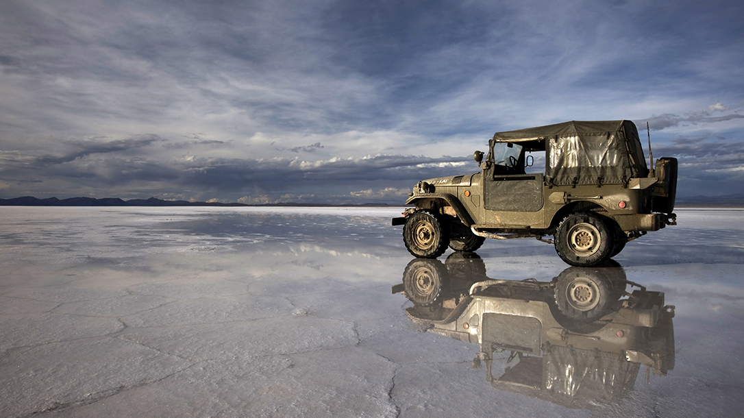 Bug-Out Vehicle lead car ice