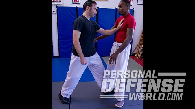 powerful punch footwork