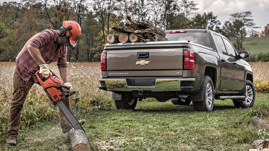 Tonneau Cover Truck chainsaw lead