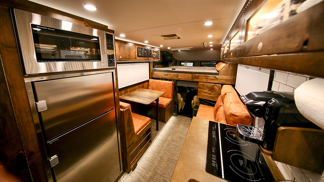 EarthRoamer RV kitchen