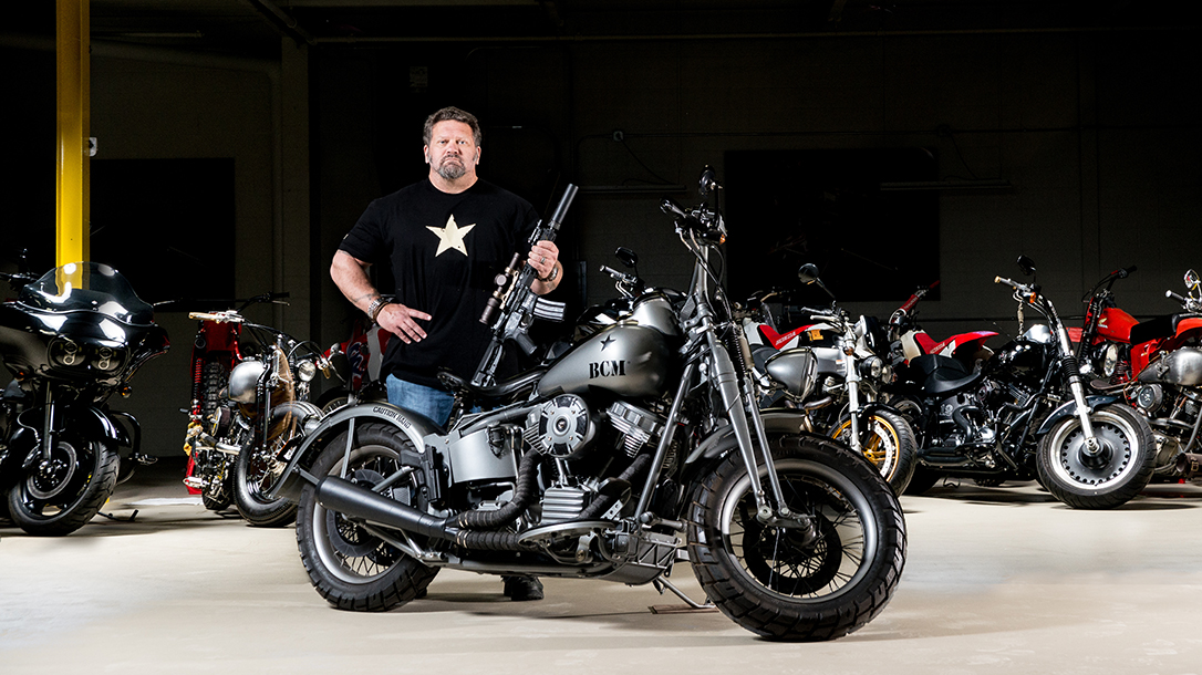 Paul Buffoni, Muscle Cars, Bravo Company Manufacturing, Harley-Davidson WLA 1951 Panhead reproduction motorcycle