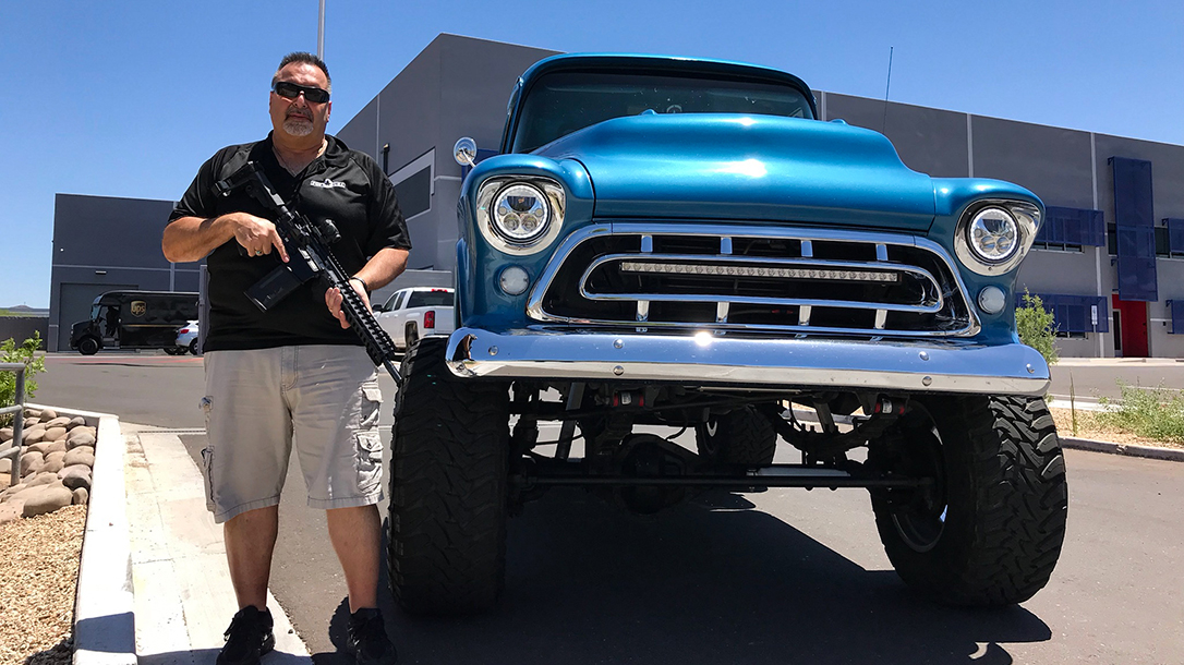 Frank DeSomma, Muscle Cars, Patriot Ordnance Factory, 1957 Chevy 502 truck