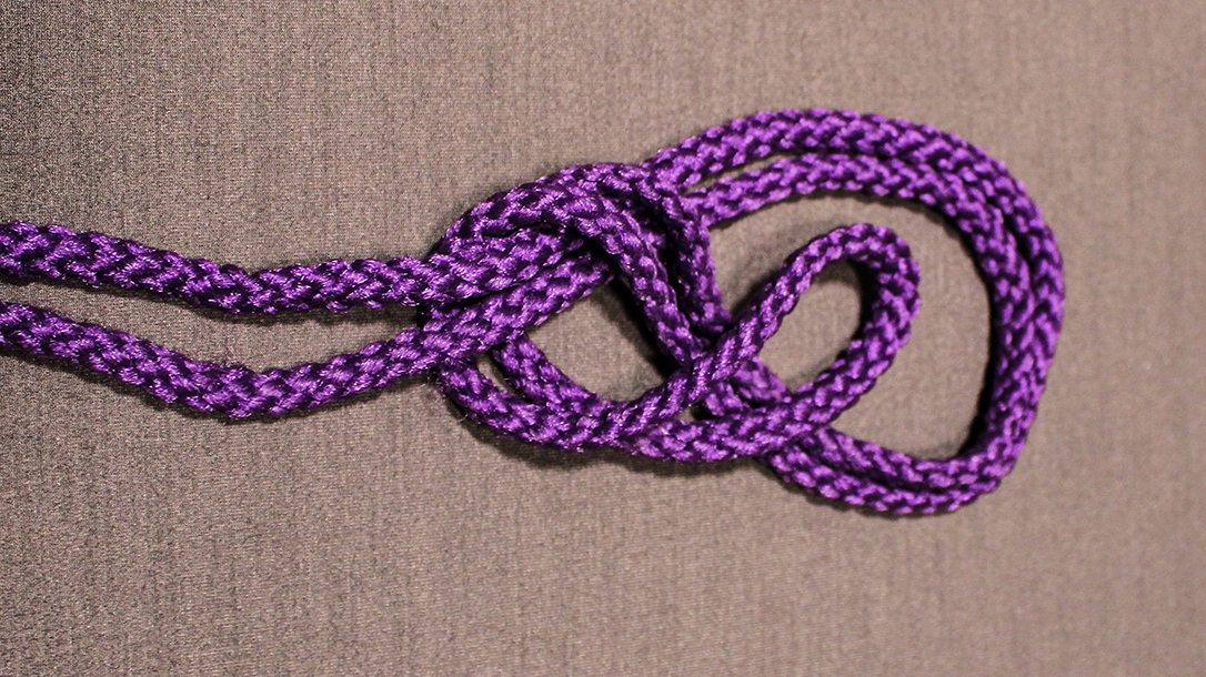 Rope Knots, Figure 8, Step 2