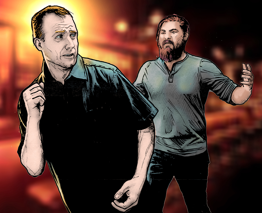 The best option to end a bar fight is always just walking away, but sometimes that may not be an option.
