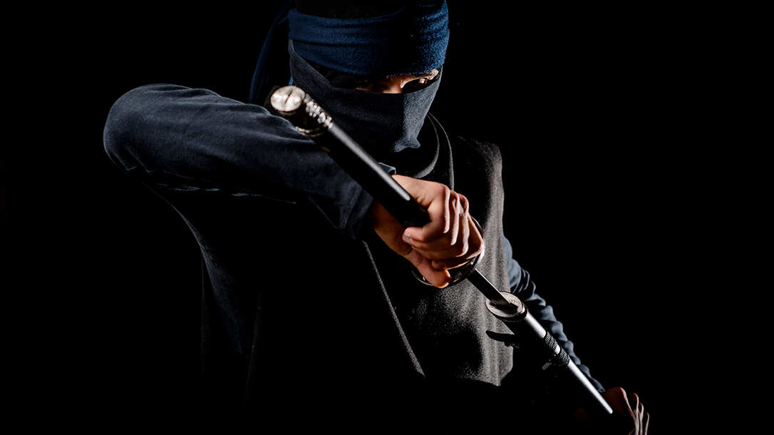 The Japanese ninja is a silent assassin.