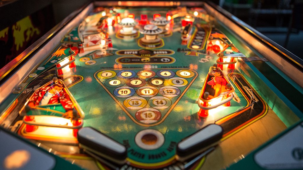 Pinball Machine flippers, pinball collection