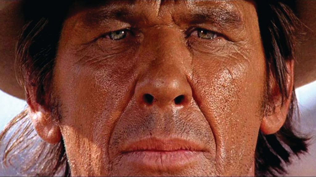 An old west drifter with a deadly gaze is a staple of any Spaghetti western.