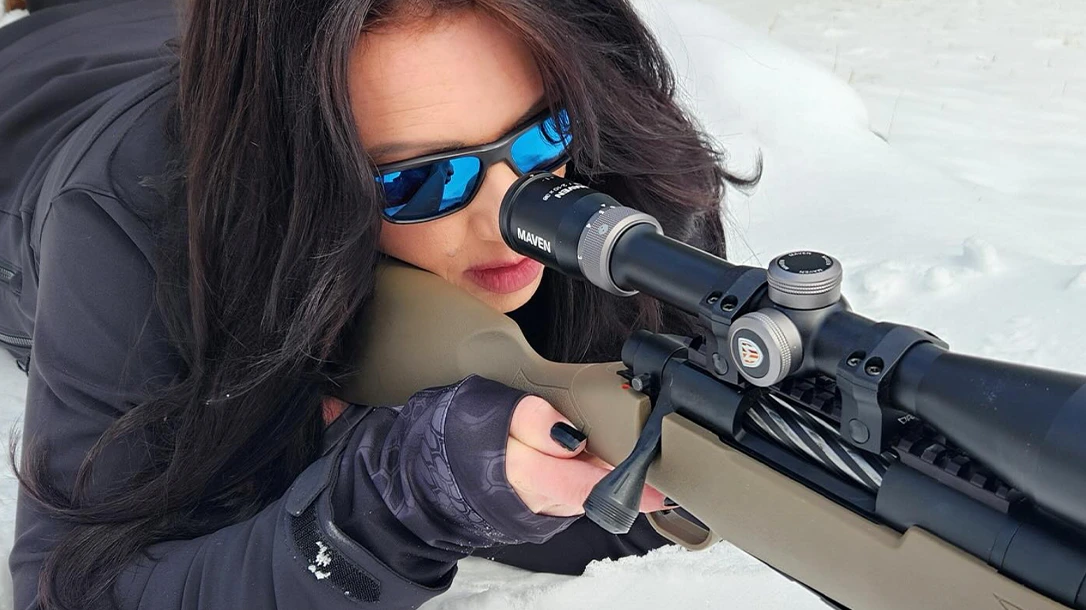 Woman shooting