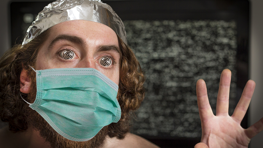 Coronavirus Conspiracy Tin Foil Hat