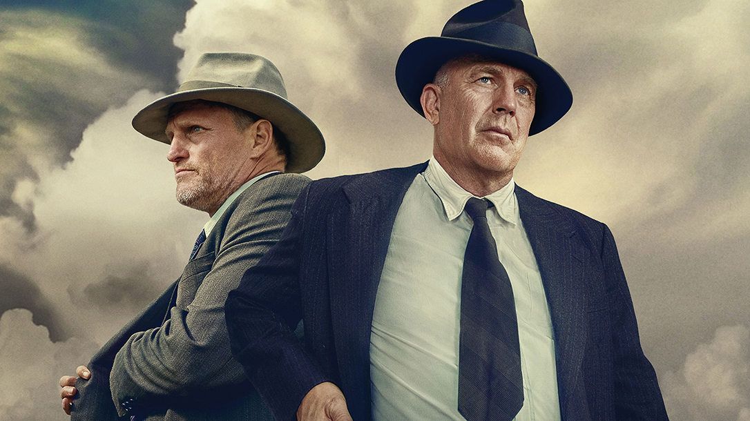 The Highwaymen is a story about Frank Hamer, starring Kevin Costner on Netflix.