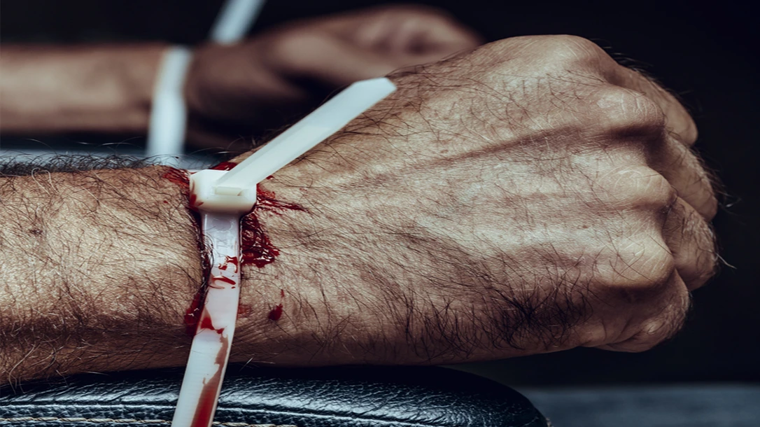 Zip ties can be used as improvised restraints.