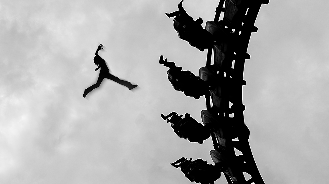 Falling off a roller coaster is a pretty awful way to die!