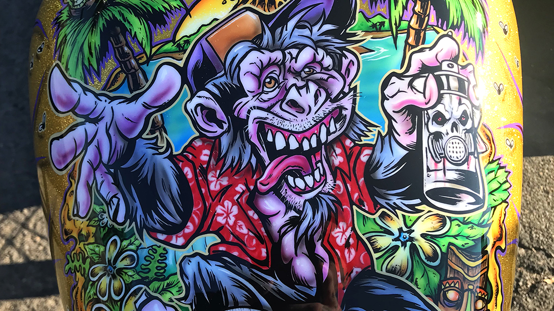 Artwork by Franny Drummond, owner of Paint Zoo Studios.