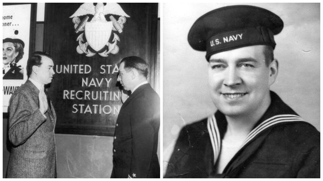Willie Hitler Joins Navy