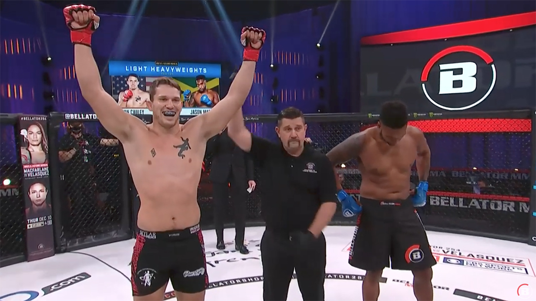 Sullivan Cauley wins with a TKO at Bellator 253