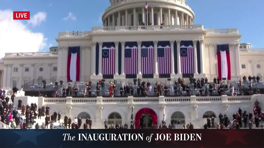 Betsy Ross Flag Joe Inauguration