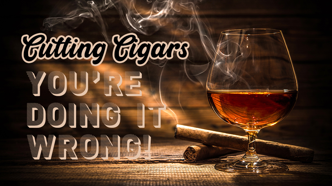 How to cut a cigar properly!
