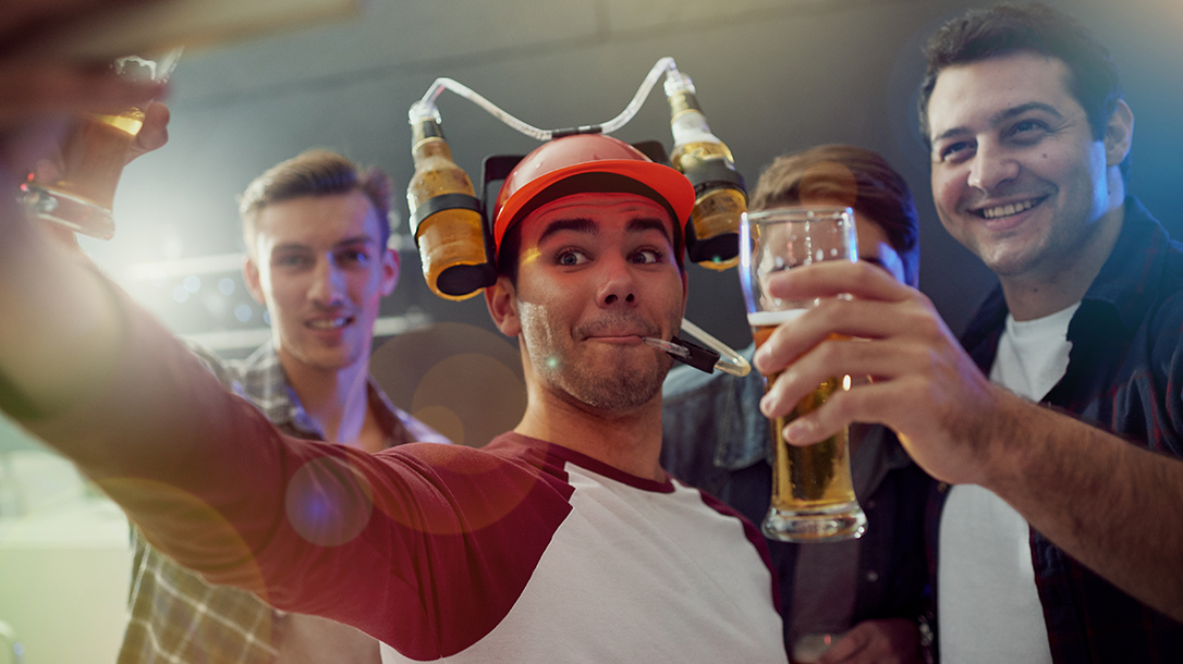 Americans would medal if there were a beer olympics!