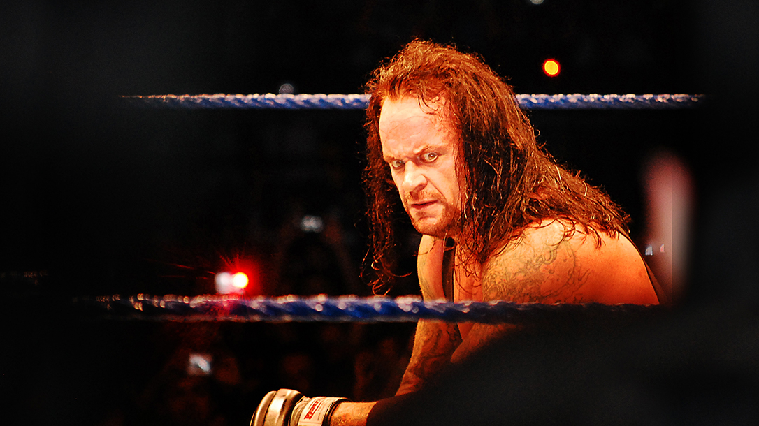 The deadman's stare will get you, beware The Undertaker!