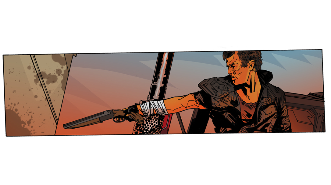 An icon of the action movie scene who is hell bent on revenge.