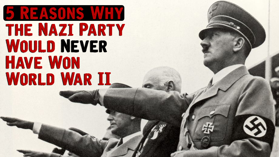 Hitler and the Nazi Party could never of won WWll.