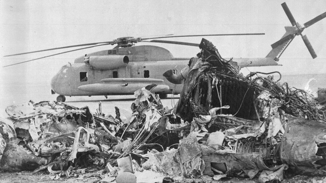Operation Eagle Claw Wreckage