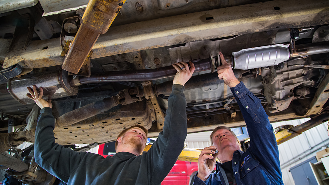 Magnaflow Exhaust System, installation tips, shop