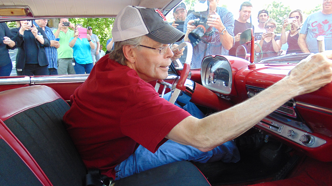 The master of horror himself Stephen King takes a ride in Christine.