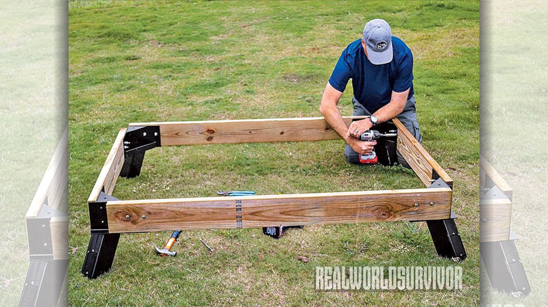 EZ Brackets are heart of frame construction