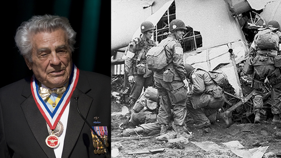 Medal of Honor recipient James 'Maggie Megellas'.