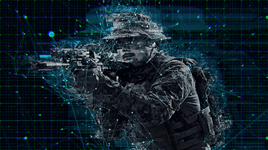 The military uses lasers for weapon systems.