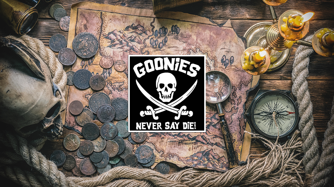 Real adventurers like the Goonies search for treasure!
