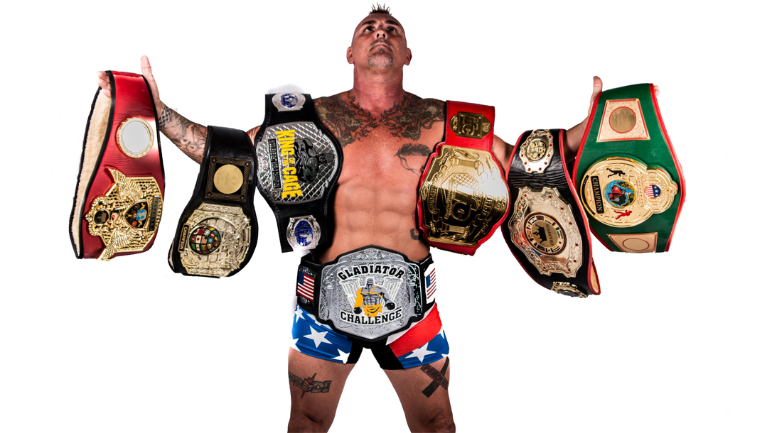 With more belts than the state wrestling team combined, Shannon brings the gold wherever he goes.