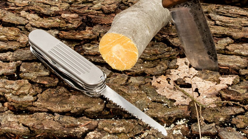 Start by harvesting a round of wood. I used Maple, about 1.5 to 2 inches in diameter.