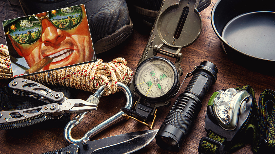 Survival tips with Sergeant Paine.