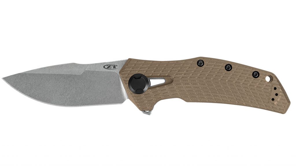 The 0308 has an overall length of 8.9 inches and weighs a beefy 6.9 ounces.