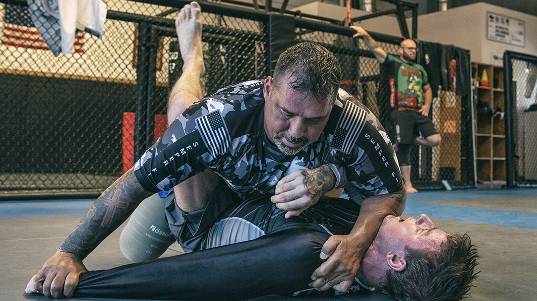 The best type pf therapy a recon marine can find is on the mats.