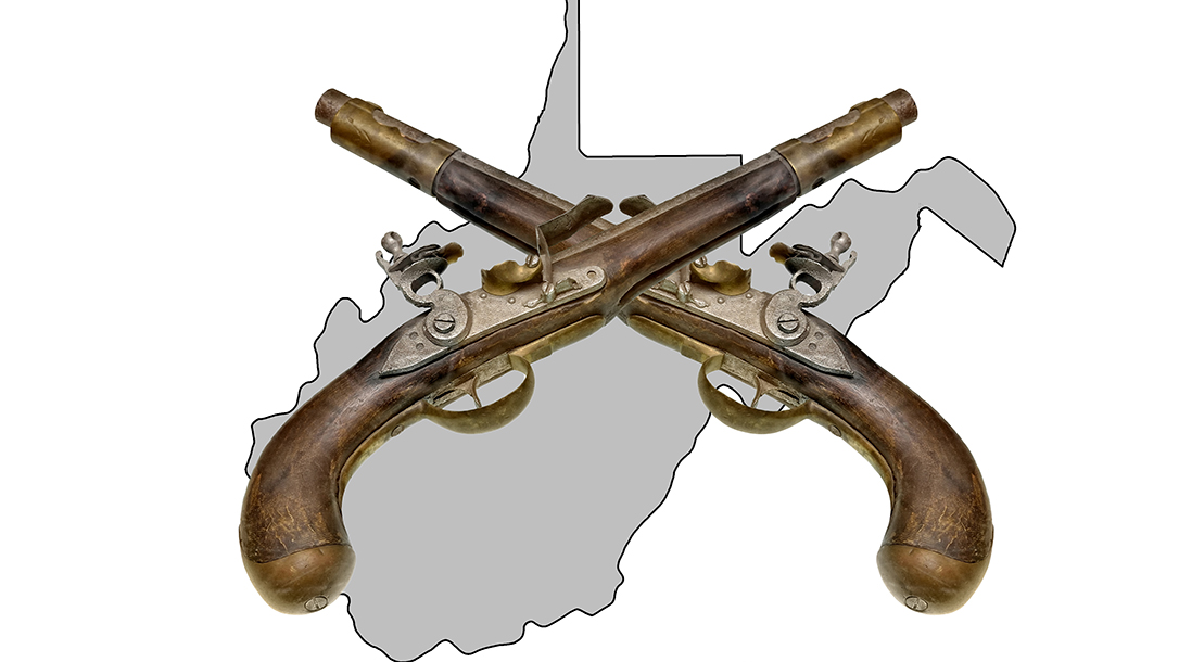 Dueling in this stage with guns will land you in jail.