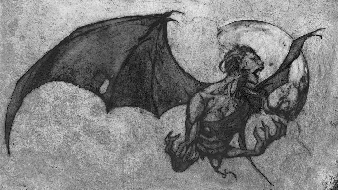 Terrifying drawing of an Aswang!