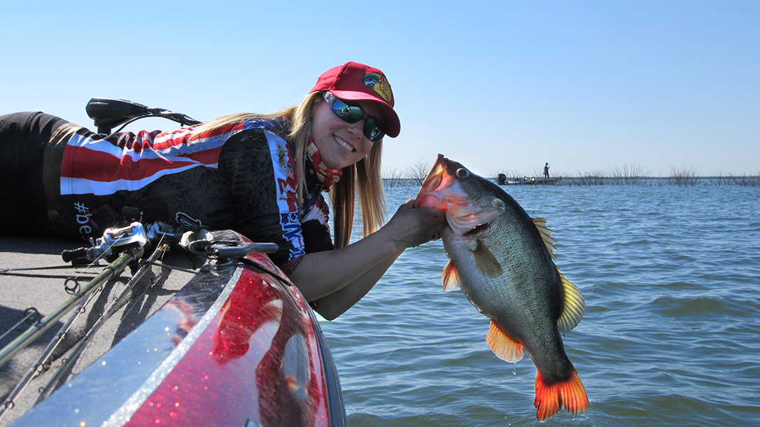 At home on the water as much as on land, Larysa does it all